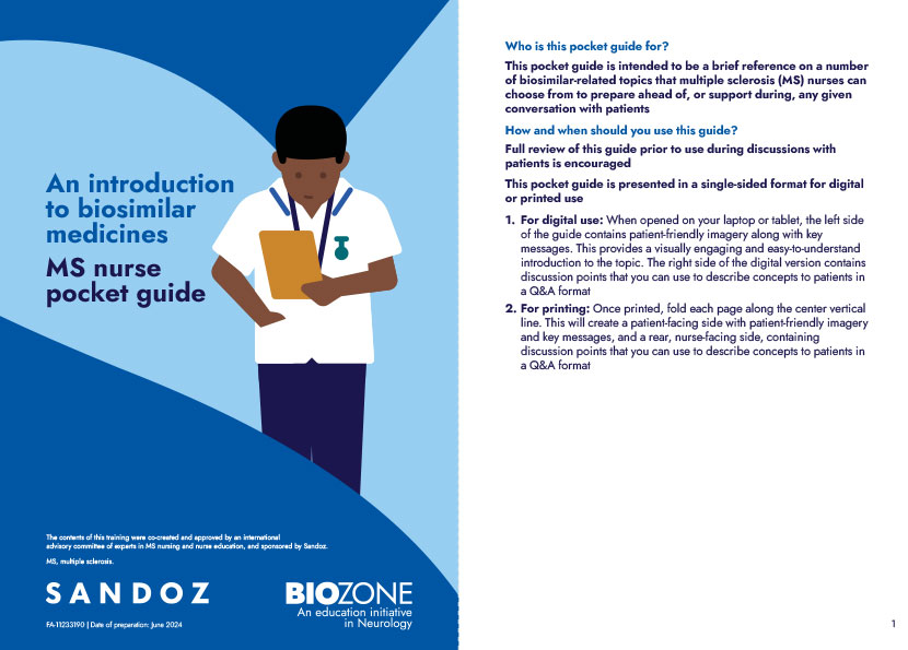 An introduction to biosimilar medicines: Pocket guide